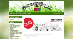 Desktop Screenshot of grasmaaiershop.nl